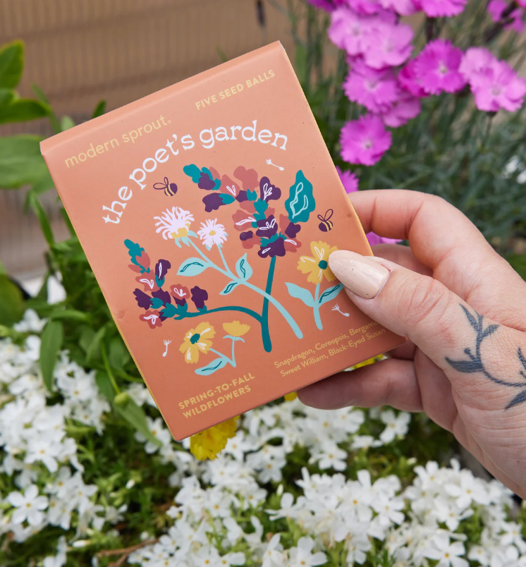 Bespoke Blooms Seed Balls - The Poet's Garden