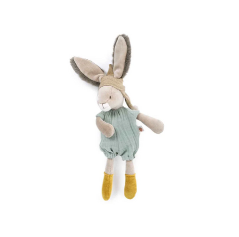 Trois Petits Lapins - Sage Rabbit Little Soft Toy