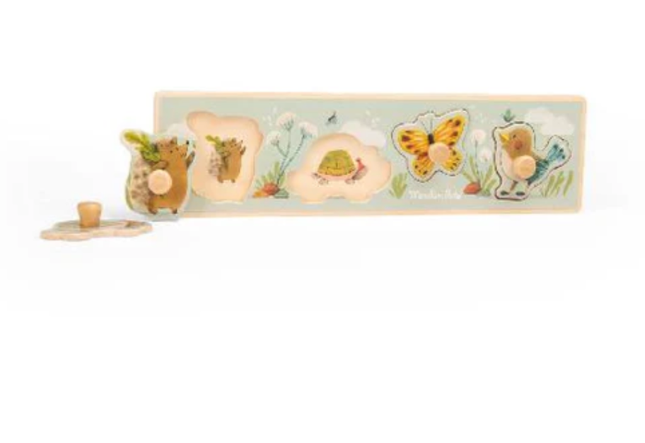 Trois Petits Lapins - Peg Puzzle