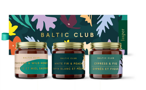 Candle Trio Set - Baltic Club (All Styles)