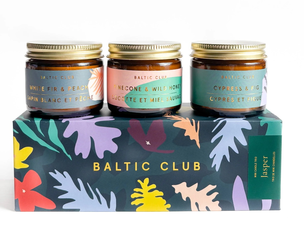 Candle Trio Set - Baltic Club (All Styles)