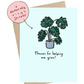 Greeting Card with Removeable Sticker - All Styles
