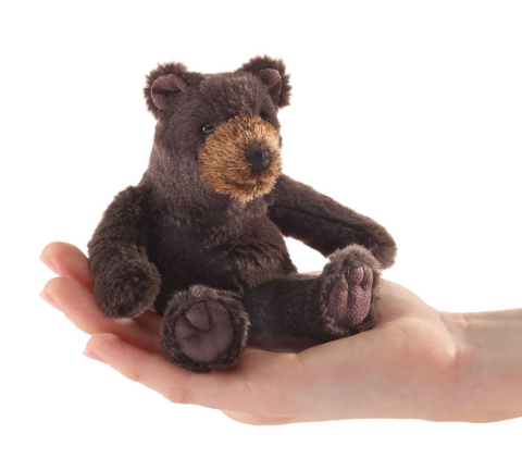 Mini Finger Puppet - Brown Bear