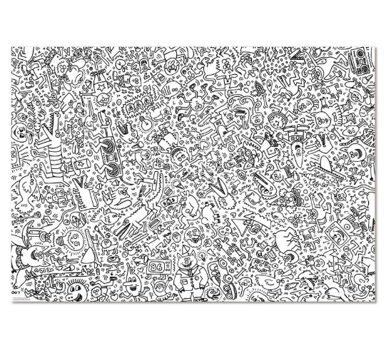Keith Haring 1000 Piece Puzzle