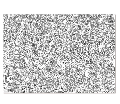 Keith Haring 1000 Piece Puzzle