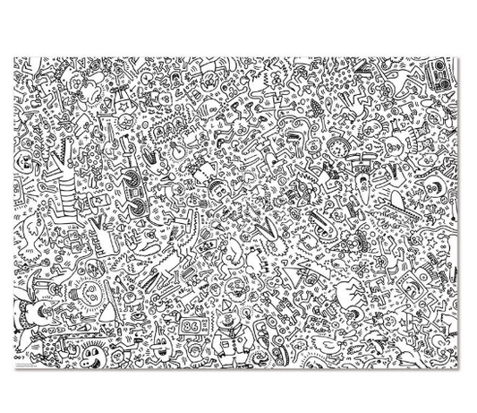 Keith Haring 1000 Piece Puzzle