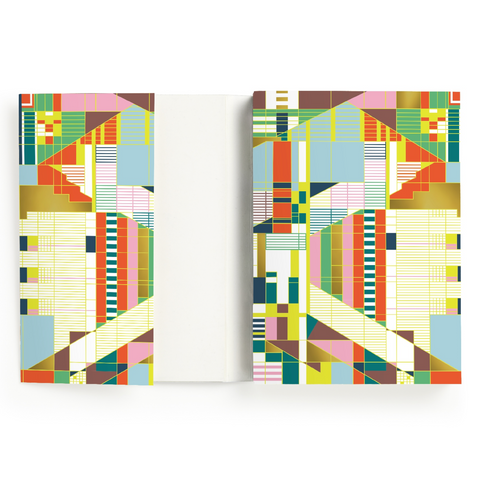 Frank Lloyd Wright Hillside Curtain Premium A5 Notebook
