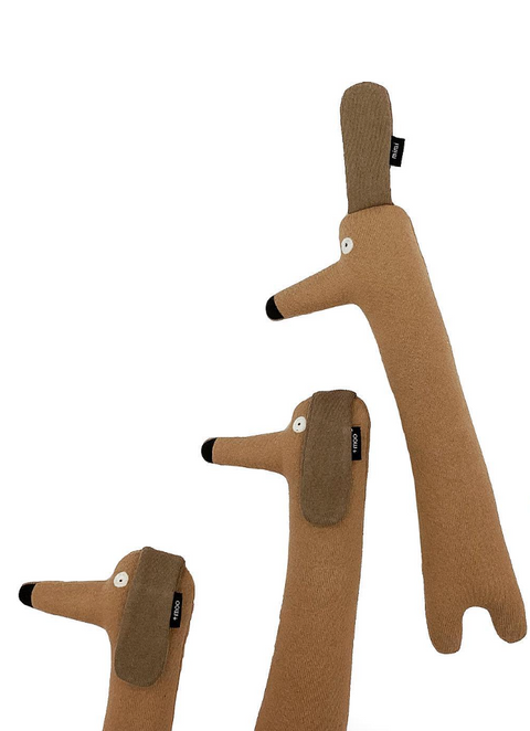 Mimi + Moo Organic Long Neck Rattle (Various Animals)