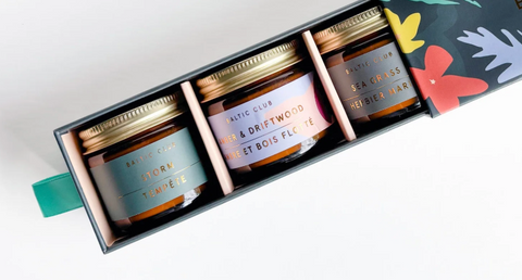 Candle Trio Set - Baltic Club (All Styles)
