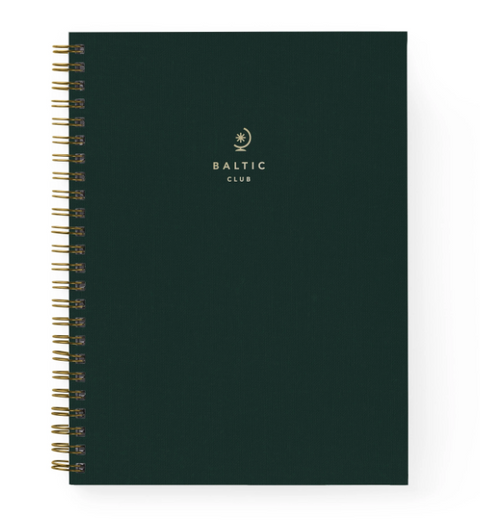Spiral Notebook - Baltic Club Various Designs