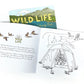 Wild Life Camp Colouring Book