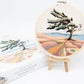 Windswept Pine DIY Embroidery Kit