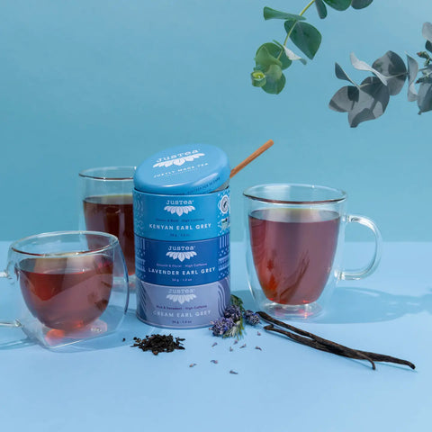 JusTea - Trio Tin & Spoon (All Types)