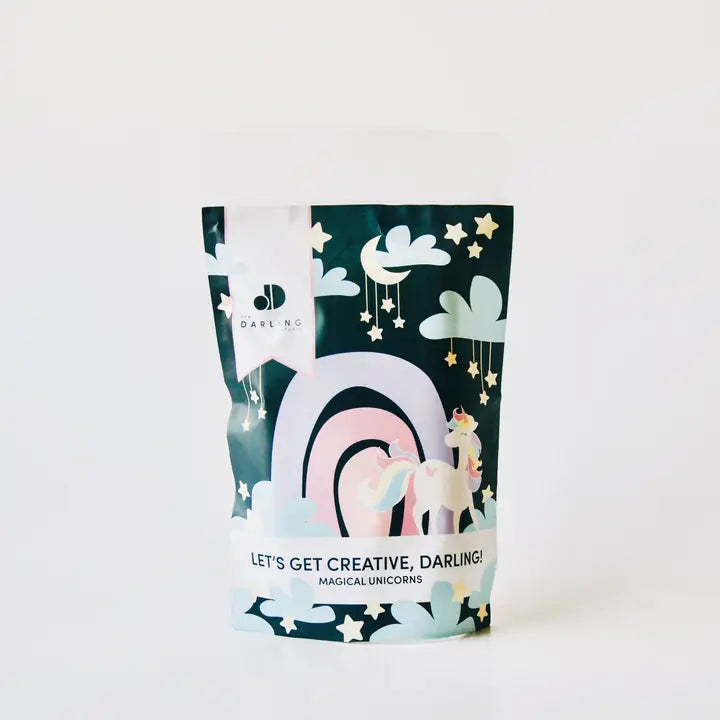The Darling Studio Magical Unicorns Play Dough Kit