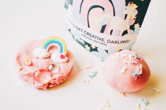 The Darling Studio Magical Unicorns Play Dough Kit