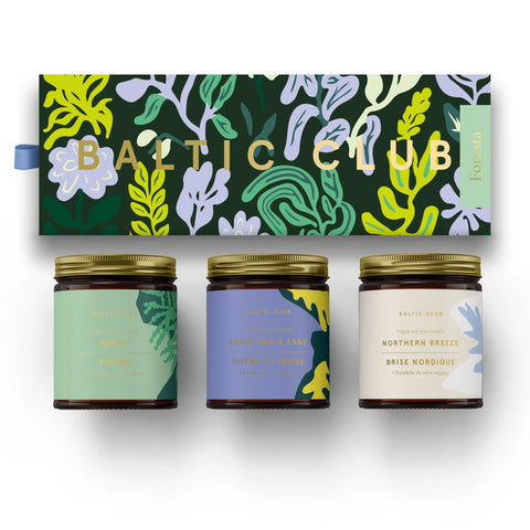 Candle Trio Set - Baltic Club (All Styles)