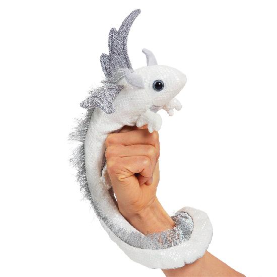 Finger Puppet - Dragon Wristlet (Pearl)