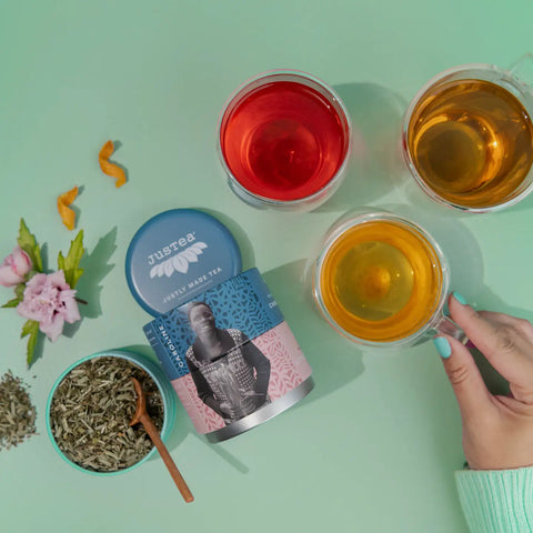 JusTea - Trio Tin & Spoon (All Types)