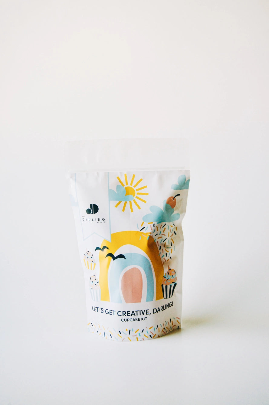 The Darling Studio Cupcake Play Dough Kit