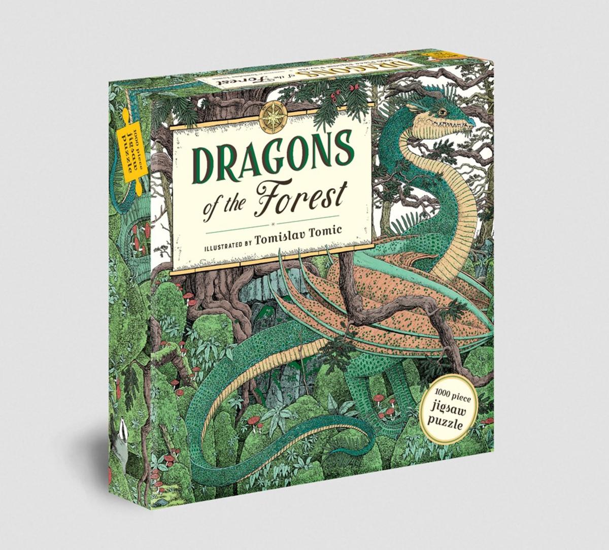 Dragons of the Forest: 1000 Piece Puzzle