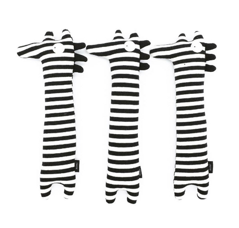 Mimi + Moo Organic Long Neck Rattle (Various Animals)