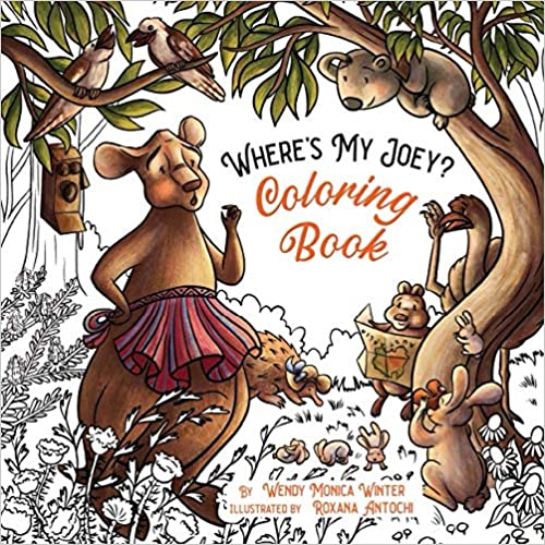 Where's My Joey? Coloring Book
