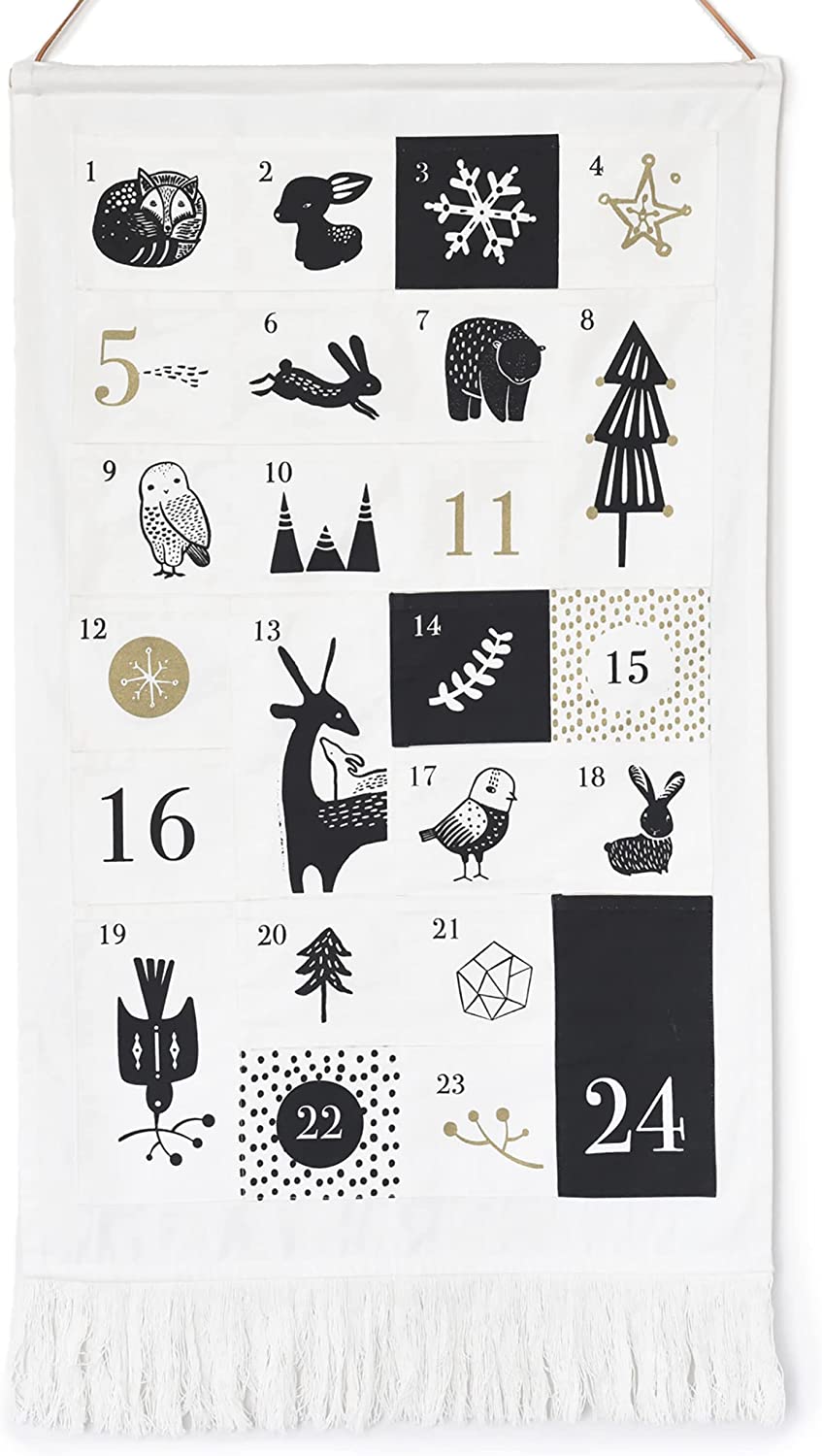 Winter Animals 24 Pocket Advent Calendar