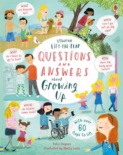 Usborne Lift-the-Flap: Questions and Answers About Growing Up