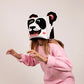 3D Cardboard Mask - Panda