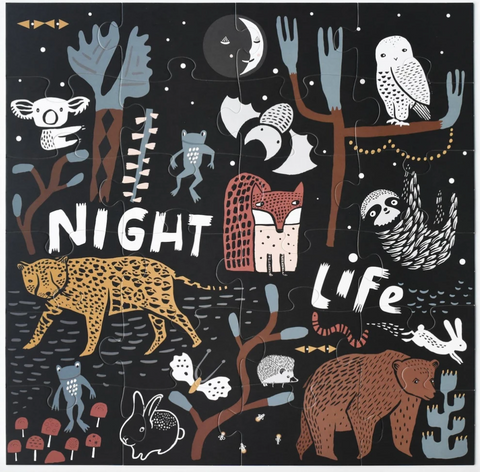 Night Life Floor Puzzle