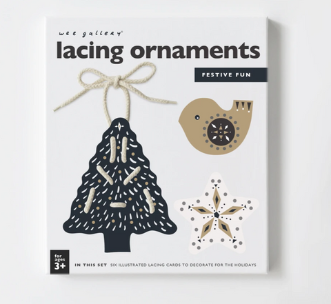 Festive Fun Lacing Ornaments