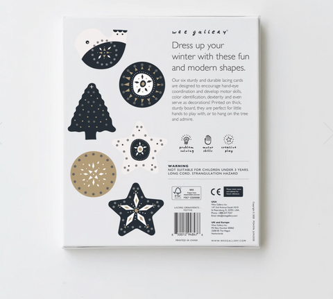 Festive Fun Lacing Ornaments