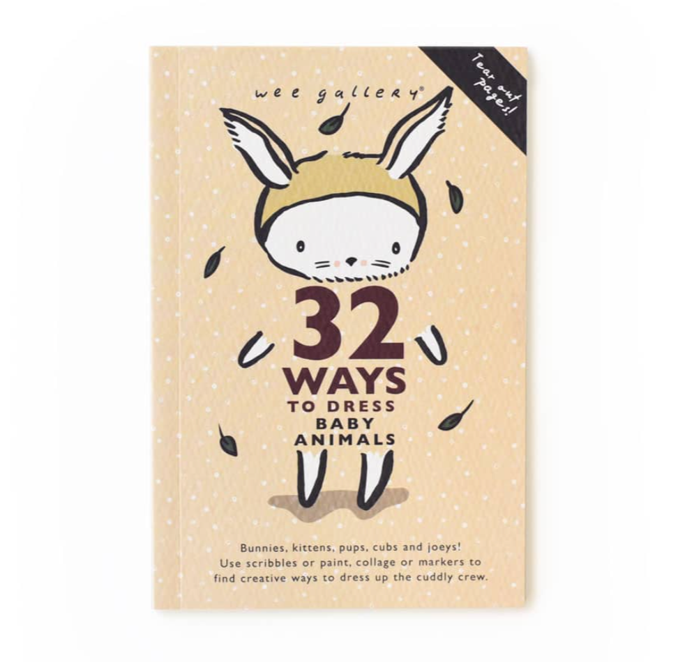 Activity Book: 32 Ways to Dress Woodland Animals