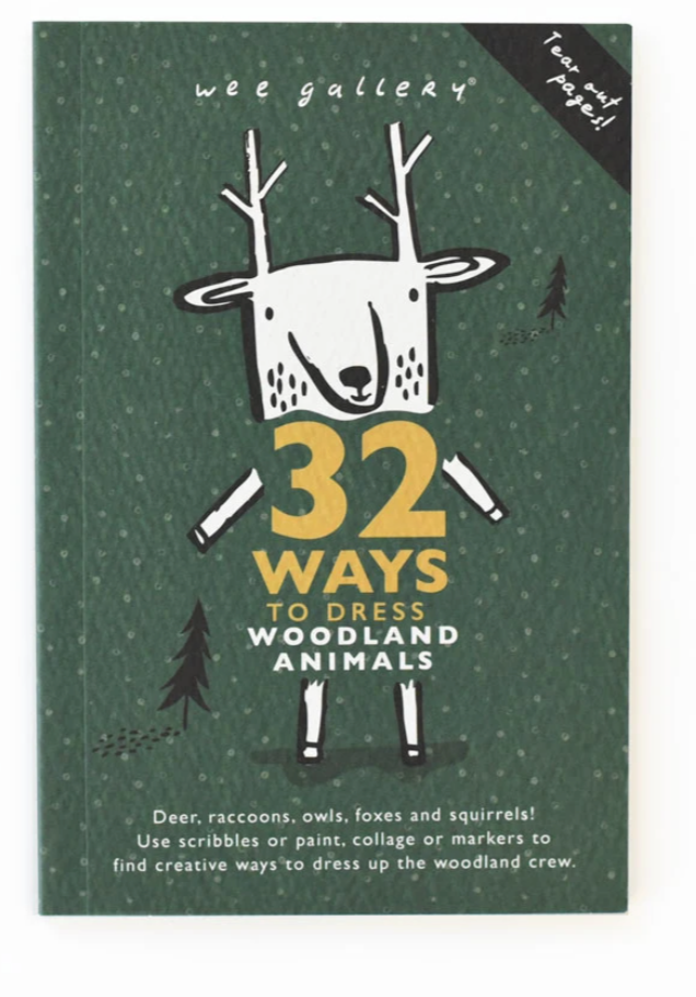 Activity Book: 32 Ways to Dress Woodland Animals