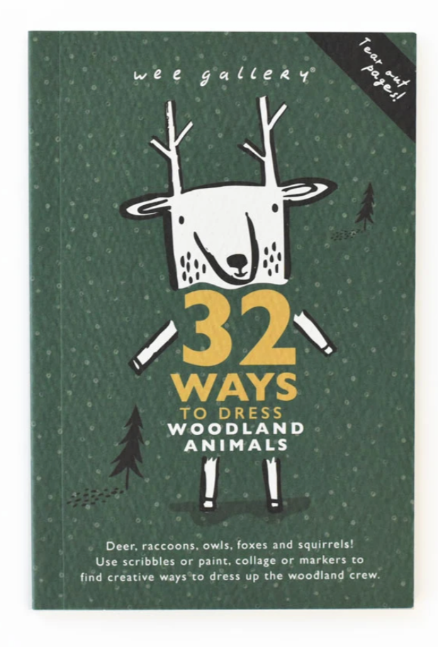 Activity Book: 32 Ways to Dress Woodland Animals