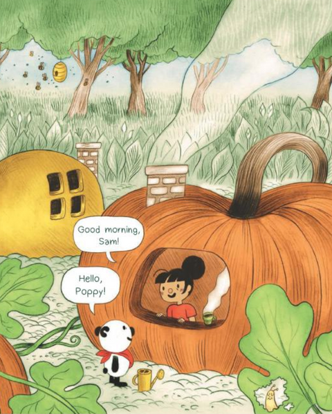 Poppy and Sam and the Leaf Thief