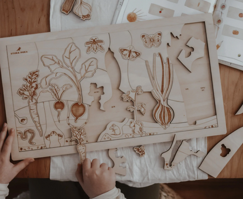 Secret Garden Wooden Puzzle