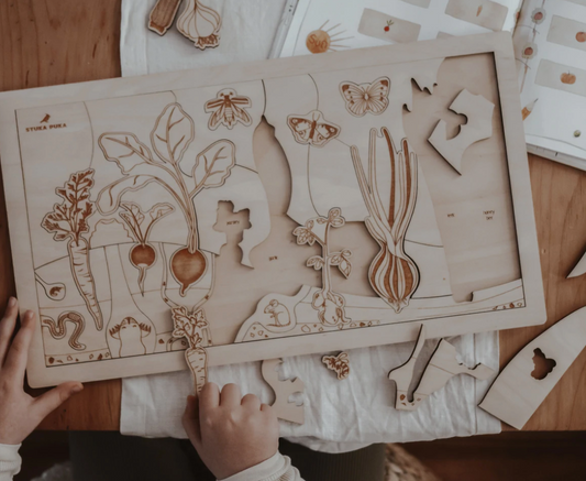 SECRET GARDEN WOODEN PUZZLE