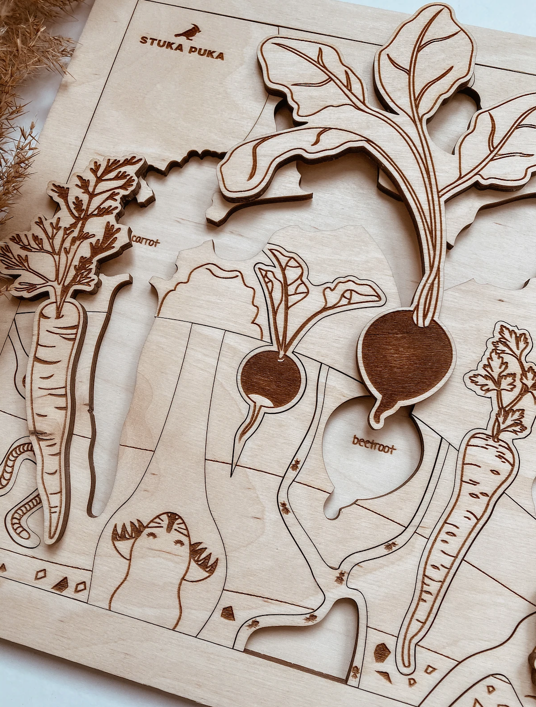 SECRET GARDEN WOODEN PUZZLE