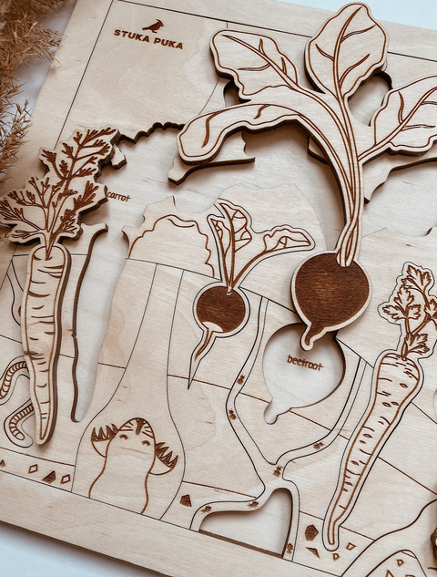 Secret Garden Wooden Puzzle