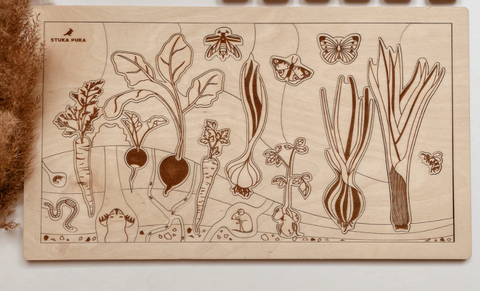 Secret Garden Wooden Puzzle