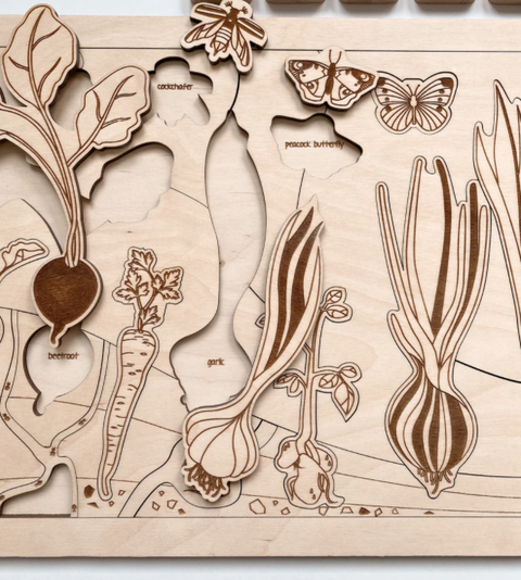 Secret Garden Wooden Puzzle